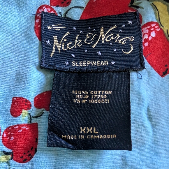 NICK & NORA - Sleepwear - Strawberry Kisses  - XXL - Picture 2 of 15